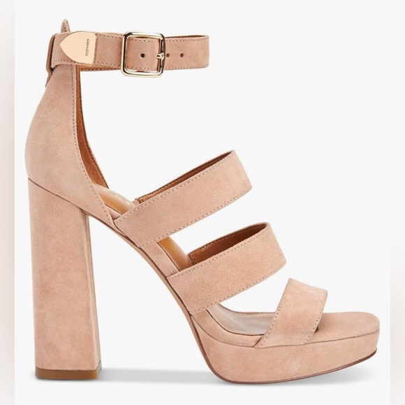 COACH Marina Platform Strappy Heels Sandals size 6.5 - Picture 1 of 10